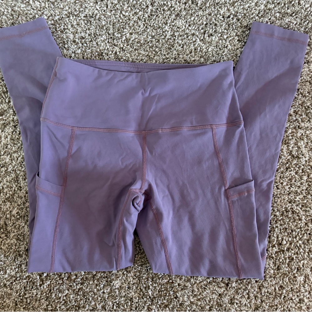 90 Degree By Reflex Lavender Leggings